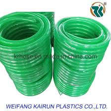 china green plastic pvc hose pipe for