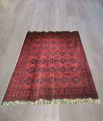 afghan handwoven carpet size 206 x
