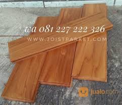 Perbedaan flooring kayu, parket, laminated. Lantai Kayu Jati Solid Parket Flooring Jati Per M2 Ukuran 1 5 X 9 X 30 90cm Magelang Jualo