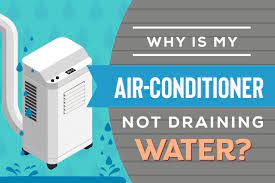 air conditioner not draining water