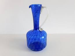 Glass Jug Vase Italy