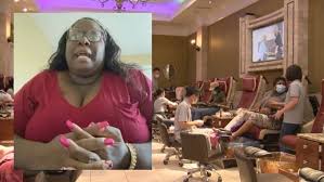 woman turned away from nail spa due to