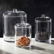 Snack Glass Canisters Cb2