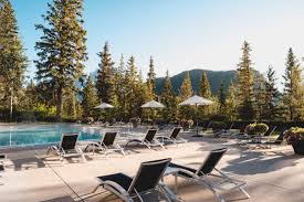 banff resort pools fairmont banff springs