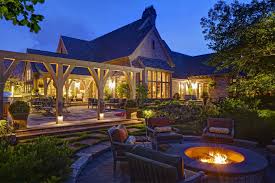improve outdoor space with lighting