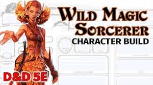 wild magic sorcerer character build 5e