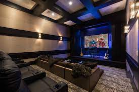 75 carpeted home theater ideas you ll