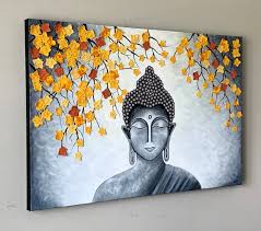 Buddha Wall Art Canvas Spiritual Wall