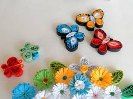 Paper Quilling How To Make Quilled Butterflies And Flowers