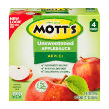 apple sauce squeeze pouch unsweetened