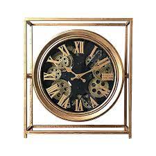 Mechanical Clock In Gold Color With