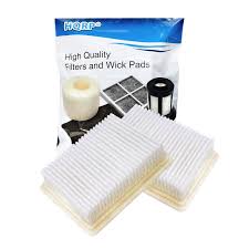 hqrp 2 pack washable reusable filters