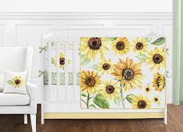 sunflower crib sheet set 59