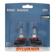 sylvania h11 basic halogen headlight