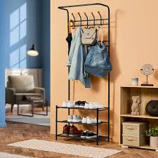 Wardrobe With Shoe Rack Clothes Rack