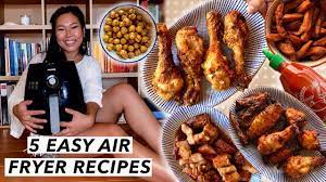 5 easy air fryer recipes for beginners