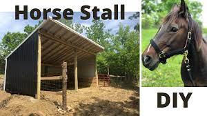 horse barn tour how to build a 2 horse