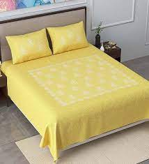Cotton 1 Double King Size Bedsheet With