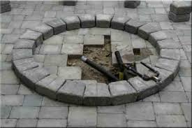 natural gas or propane outdoor fire pit
