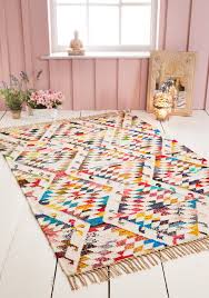 adira recycled hand loom kilim rug