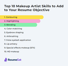 makeup artist resume objective exles