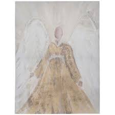 abstract angel canvas wall decor