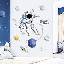 Outer Space Decal Cosmonaut Astronaut