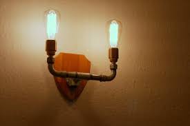 steampunk diy wall lamp helicopters