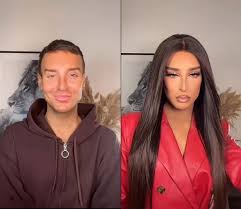 to female makeup transformation