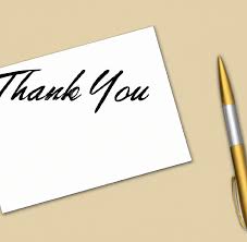 thank you note templates and exles