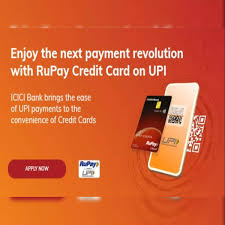upi payments via rupay credit cards