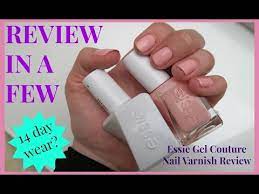 essie gel couture nail varnish review