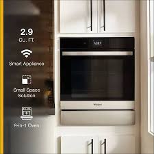 Smart Electric Wall Oven 2 9 Cu