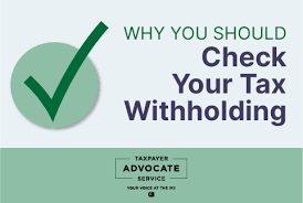 adjust your withholding to ensure there