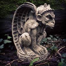 Gargoyle Stoneware Garden Ornament