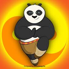 kung fu panda vector free