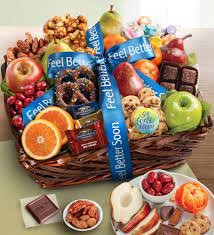 feel better fruit sweets gift basket