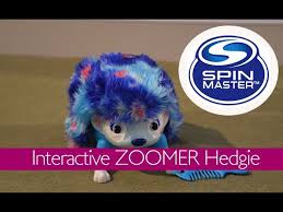 spin master interactive zoomer hedgie