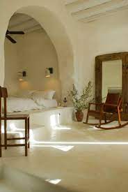 House With Stucco Walls And Floors