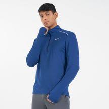 Nike Mens Element Half Zip Running T Shirt