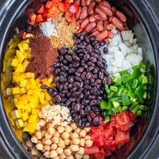 Recipe For Veggie Chilli In Slow Cooker gambar png