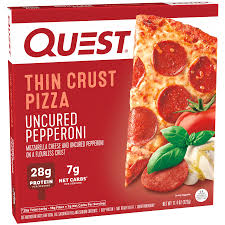 quest thin crust pizza high protein
