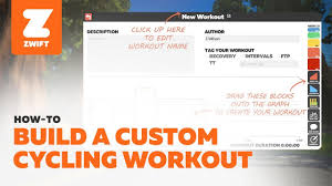 how to build a custom cycling workout