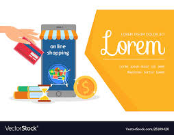 Online Shop E Commerce Service Banner Template