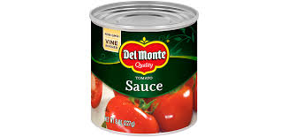 canned tomato sauce tomato sauce in a