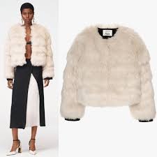 Eco Fur Cashmere Fur Coats