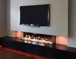 contemporary gas fireplace designs with