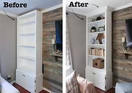 Prefab Bookcases Look Like Built Ins