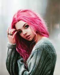 Девчонка с розовыми волосами (77 фото) - картинки modnica.club