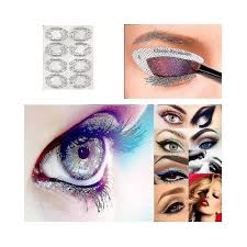 4 sheets eye makeup stencils eyeliner
